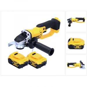Dewalt Meuleuse dangle sans fil DCG 412 - 18V - 125mm - 2x Batterie 50 Ah