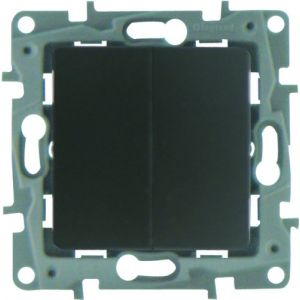 Legrand LEG96632 Double Va et vient fonte Niloe
