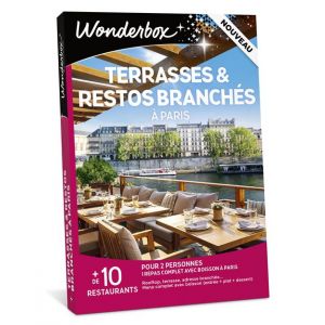 Wonderbox Terrasses & restos branchés à Paris