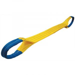 Sangles de Levage - Capacité de Charge : 3000 kg - Jaune - Longueur : 6 m - pour grues, chaînes et ateliers