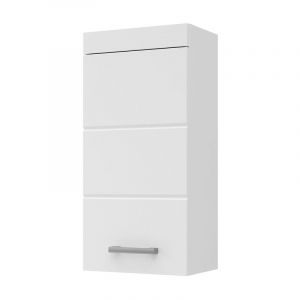 Armoire murale de salle de bain Luna, Blanc, 37 x 77 cm, Vicco