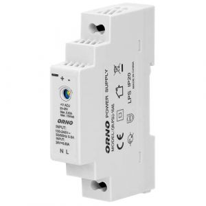 Image de Orno Alimentation Courant Continu 24v 063a 15w - 1 Module - Transformateur 220v - 24v Cc