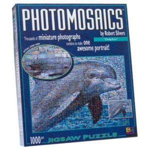 Photomosaic Dolphin Jigsaw Puzzle 1000pc