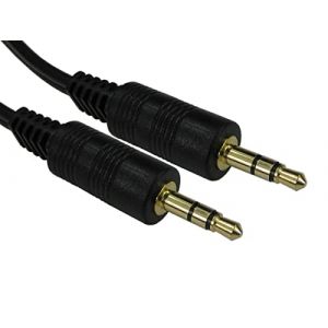 Rs pro Cordon audio Mâle vers Mâle, Long. 5m (Prix pour 1 )