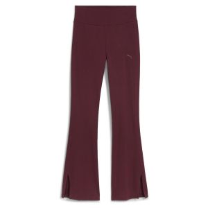 Puma Collants her high-waist flare grenat femme