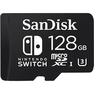 Sandisk SDSQXAO-128G-GN6ZA - microSDXC Pour Nintendo Switch 128 Go