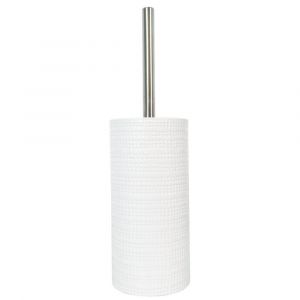 Spirella Set brosse wc Venise Blanc Mat à poser