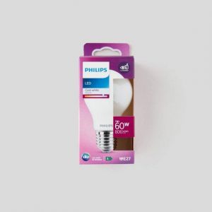 Image de Philips Ampoule LED Equivalent 60W E27 Blanc froid Non Dimmable