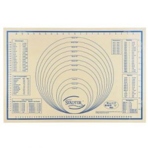 Städter 256972 tapis de pâtisserie en silicone dans coffret cadeau