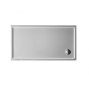 Duravit Receveur de douche rectangulaire STARCK SLIMLINEavec antid&eacute;rapant 1400x700x55mm blanc