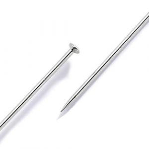 Prym 024175 Épingles à piquer, 0,60 x 34mm, argenté, 50g, boîte Plastique
