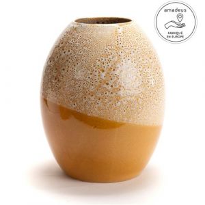 Amadeus Vase Miranda 27 cm - Orange - C&eacute;ramique