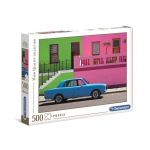 Clementoni Puzzle High Quality 500 pièces La voiture bleue