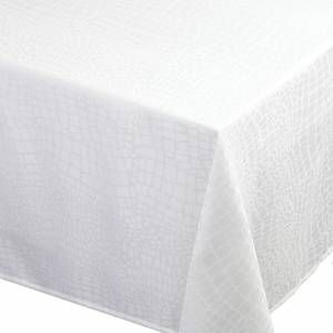 Linnea Nappe rectangle 150x300 cm Jacquard 100% polyester LOUNGE blanc 30x50 Blanc