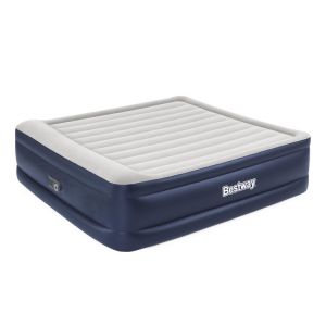 Bestway Lit gonflable - Matelas 2 places - 203 x 193 x 56 cm - Pompe &eacute;lectrique int&eacute;gr&eacute;e