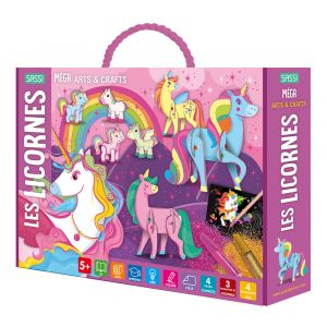 Sassi Les licornes - Mega box Arts & Crafts