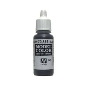 Vallejo Peinture à maquette acrylique Model Color 17 ml 70.855 - Glacis noir