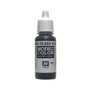 Vallejo Peinture à maquette acrylique Model Color 17 ml 70.855 - Glacis noir