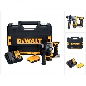 Dewalt DCH 172 D1 Perforateur sans fil 16 mm 1,4 Joule 18V - SDS plus - Brushless + 1x Batterie 2,0 Ah + Chargeur + Coffret