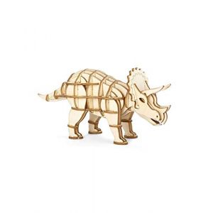 Kikkerland Puzzle 3D en bois Triceratops