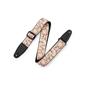 Levy's MPD2C 115 Sangle polyester embout cuir Design 115