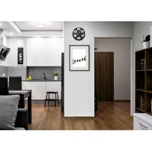 Shot Cadre Photo Travel 30x40cm avec P e Partout Tableau Bois Verre (NOIR)