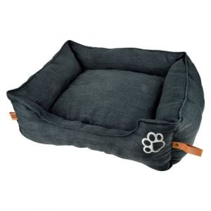 Love Story, Panier Rectangle Polyester 65 x 60 x H21 cm City Anthracite