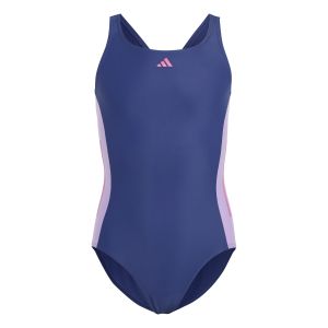 Adidas Maillot de bain 1 pièce coupe bébé fille 3-Stripes