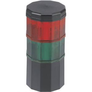 Werma Signaltechnik Colonne de signalisation 696.019.75 24 V DC/AC rouge, vert IP54 1 pc(s)