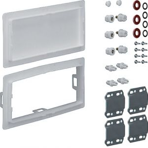 Hager Kit vertical armoire-armoire univers 3 travées 2 armoires superposées l800 IP44 (FZ443S)