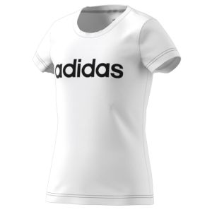 Image de Adidas Tshirt Yg E Lin Blanc / Noir - Taille 8 Ans