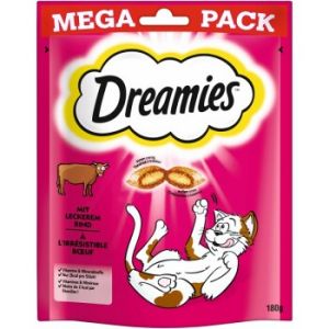 Dreamies Mega Pack de sachets de bœuf 180 g