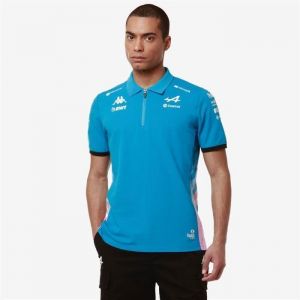 Kappa Polo Adrem Bwt Alpine F1 Team Homme Bleu Rose