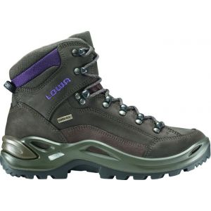 Lowa Renegade GTX Mid Ws slate/blackberry Chaussures randonnée femme