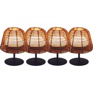 Lumisky 4 Lampes de table sans fil TWINS BOHEME H16cm