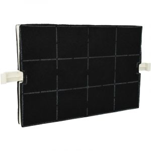 Vhbw Filtre à charbon actif compatible avec Neff DKS39, DKL39, DKFA39, LC75952, LC66951, LC55950, I89D55N0 hotte aspirante - 36,7 x 20,0 x 2,4 cm