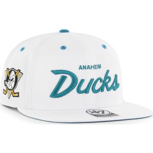 Brand Casquette 47 CAP NHL ANAHEIM DUCKS CROSSTOWN POP CAPTAIN WHITE