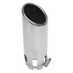 Image de Enjoliveur echappement inox ovale 30-50mm