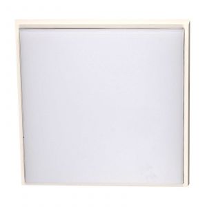 Lumiere Downlight extérieur LED monté en surface, verre blanc, IP54
