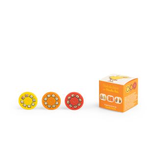 Bo&icirc;te de 3 disques pour lampe Tromboline et Foulbazar Ecole des loisirs Moulin Roty