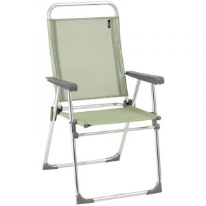 Lafuma Mobilier - Fauteuil Camping et Plage Pliant - Ultra-Léger - Alu Victoria - Batyline Iso - Vert Moss