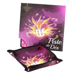 Piste de d&eacute;s Wogamat Ad&eacute;la&iuml;de Foudre 21 x 21 cm