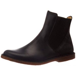 Kickers Tinto, Bottine Femme, Noir, 38 EU