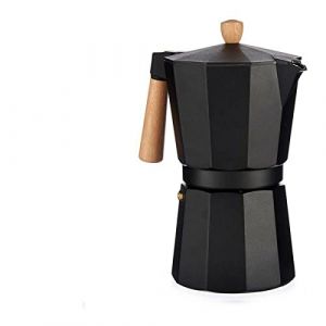 Cafetière italienne 12 tasses Bois Aluminium
