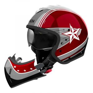 Airoh Casque modulable J 110 Command burgundy gloss- XL