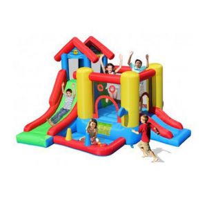 Image de Happy Hop Aire de jeu gonflable 7 en 1 Play House