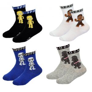 Chaussettes Pack Gar&ccedil;on Star Wars Pack De 4 Paires 2447