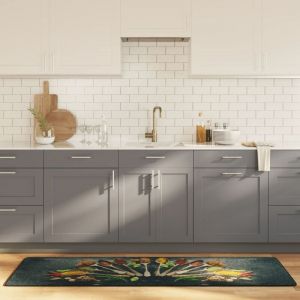 VidaXL Tapis de cuisine multicolore 60x180 cm lavable antidérapant