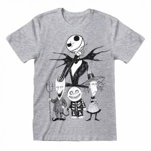 L'Étrange Noël de Monsieur Jack Trick Or Treaters Hommes T-shirt NBX00748TSC