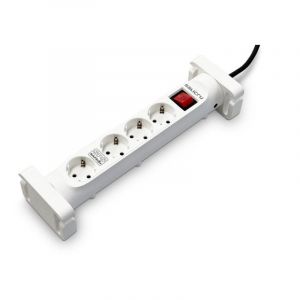 Salicru Limitateur de tension SPS SAFE 4S 4 prises Type F câble 1,4 m blanc
